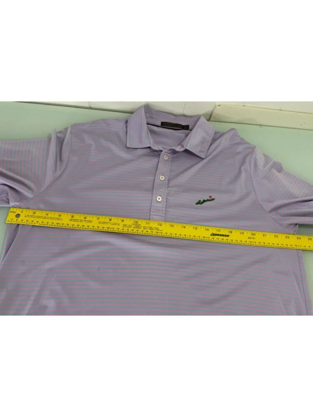 Fishers Island Golf Club RLX Ralph Lauren Polo Shirt Mens L Performance Stretch